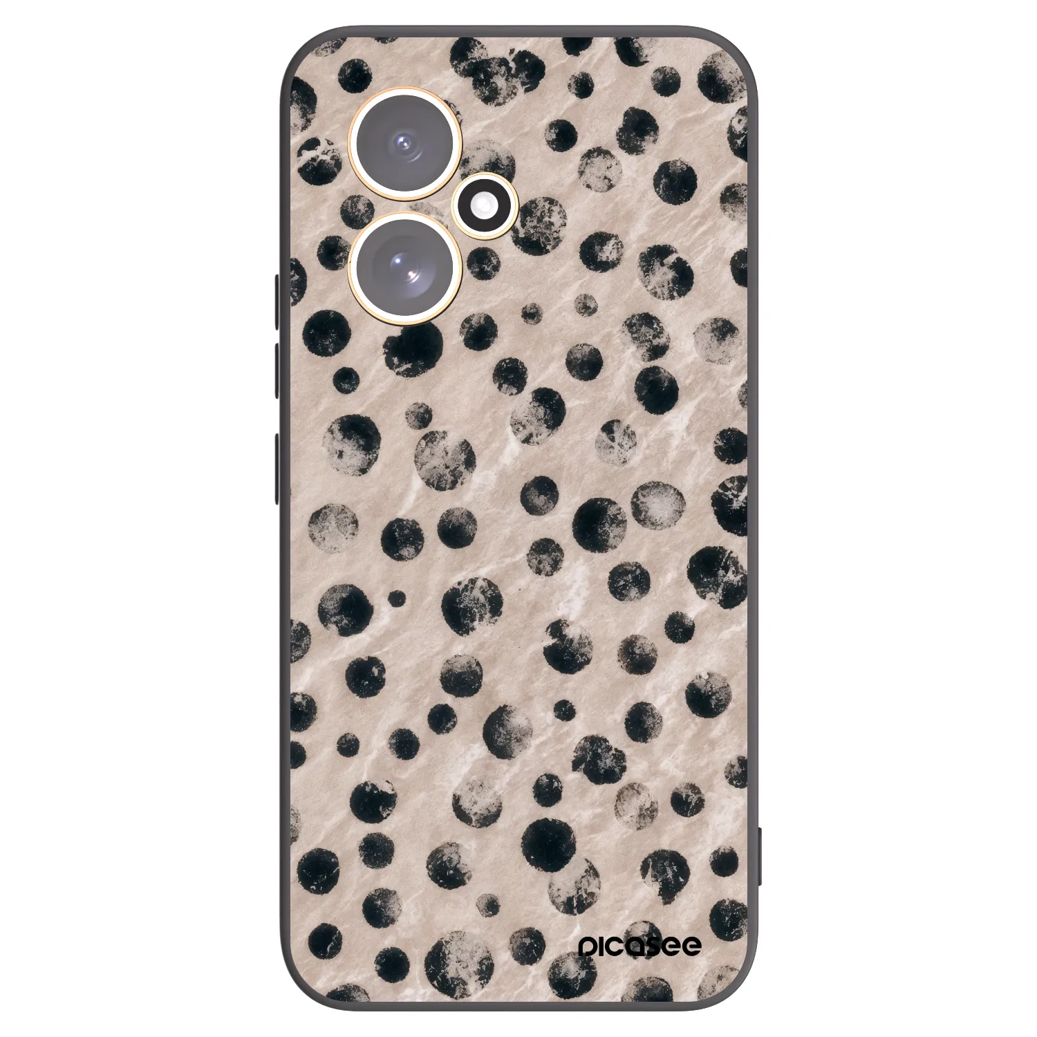 Picasee silikonski črni ovitek za Honor 400 5G - Inked