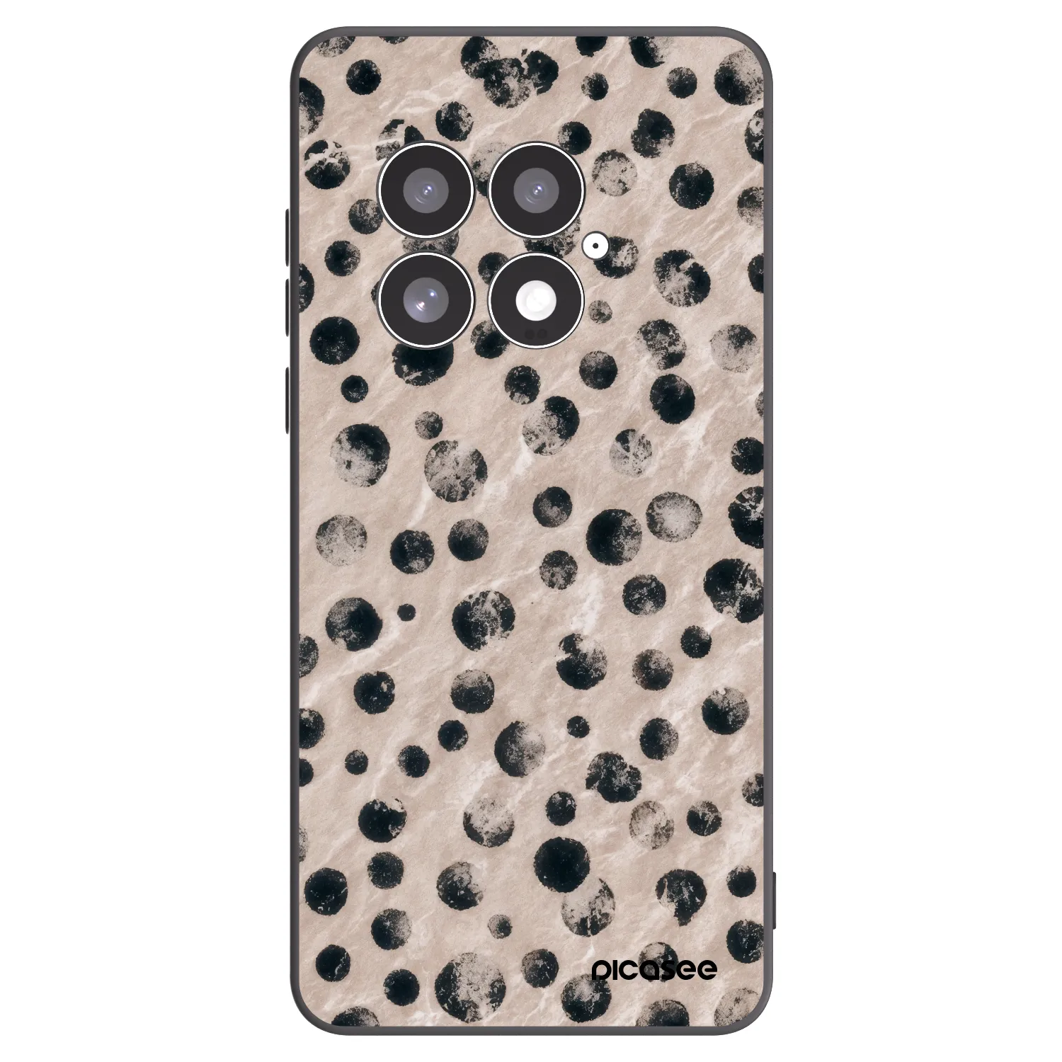 Picasee silikonski črni ovitek za OnePlus 13 5G - Inked