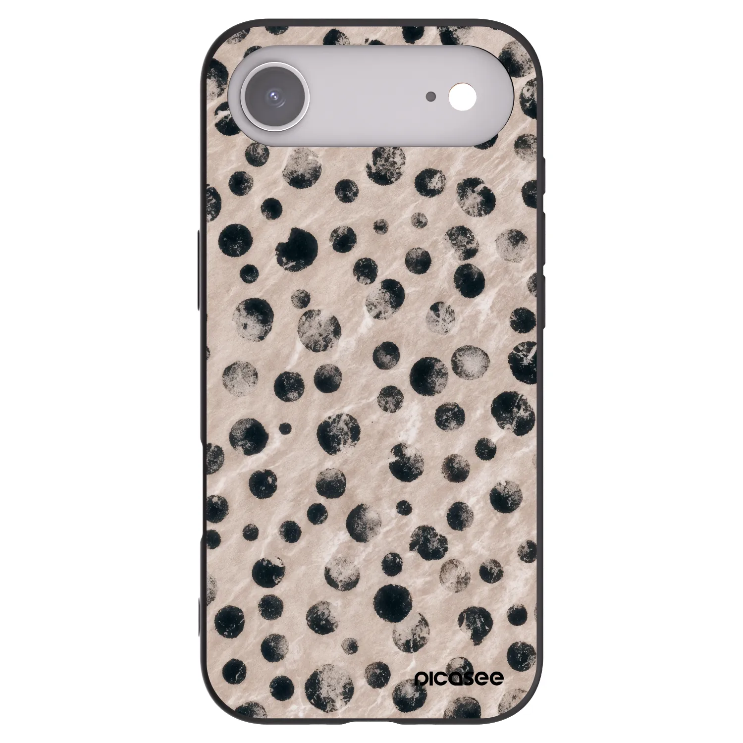 Picasee silikonski črni ovitek za Apple iPhone Air - Inked