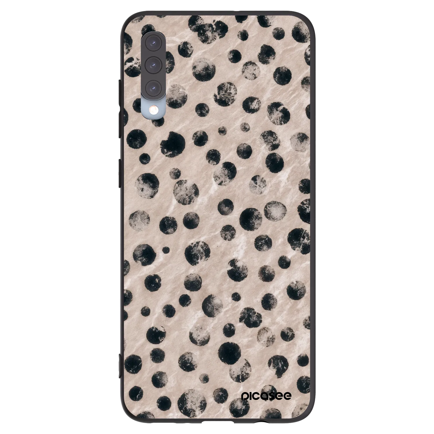 Picasee silikonski črni ovitek za Samsung Galaxy A70 A705F - Inked