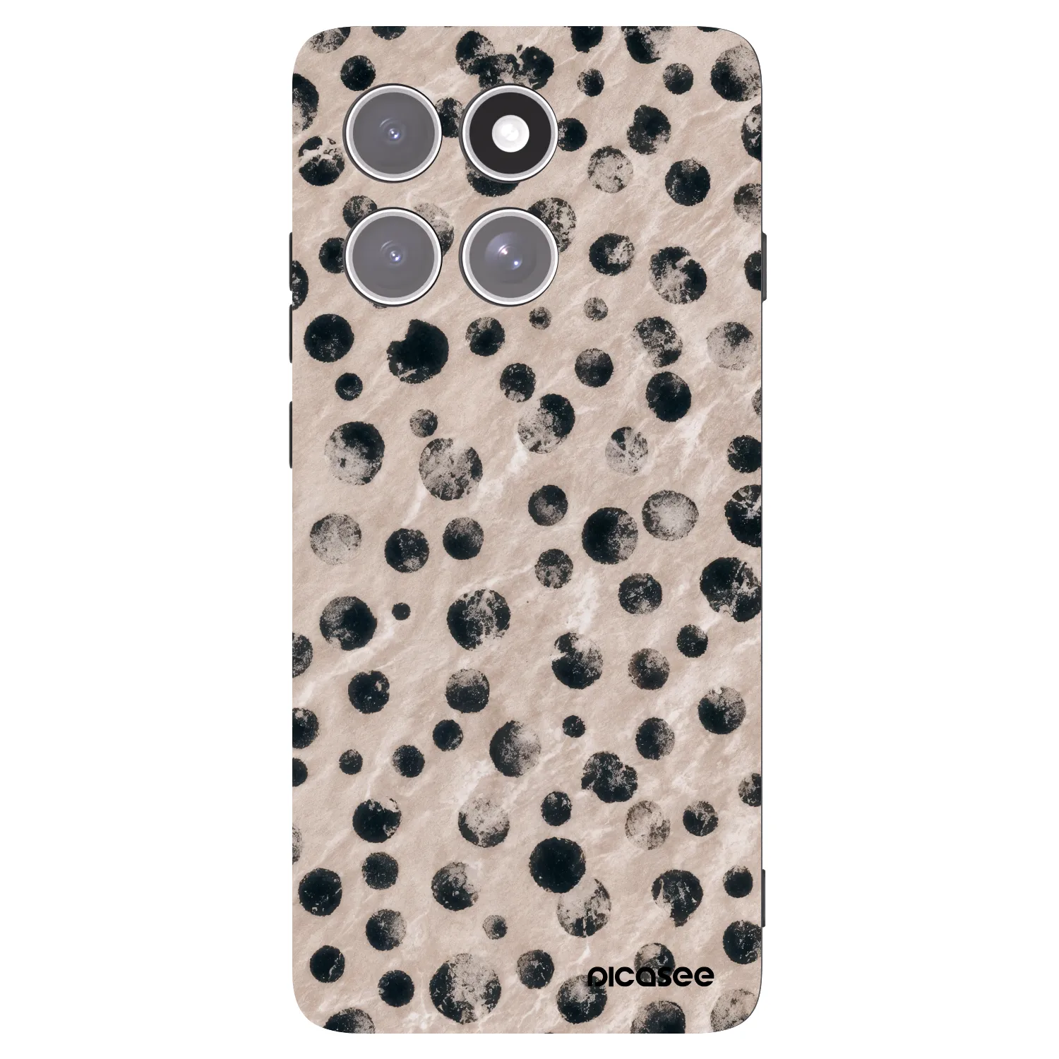 Picasee silikonski črni ovitek za Motorola Edge 60 Pro - Inked