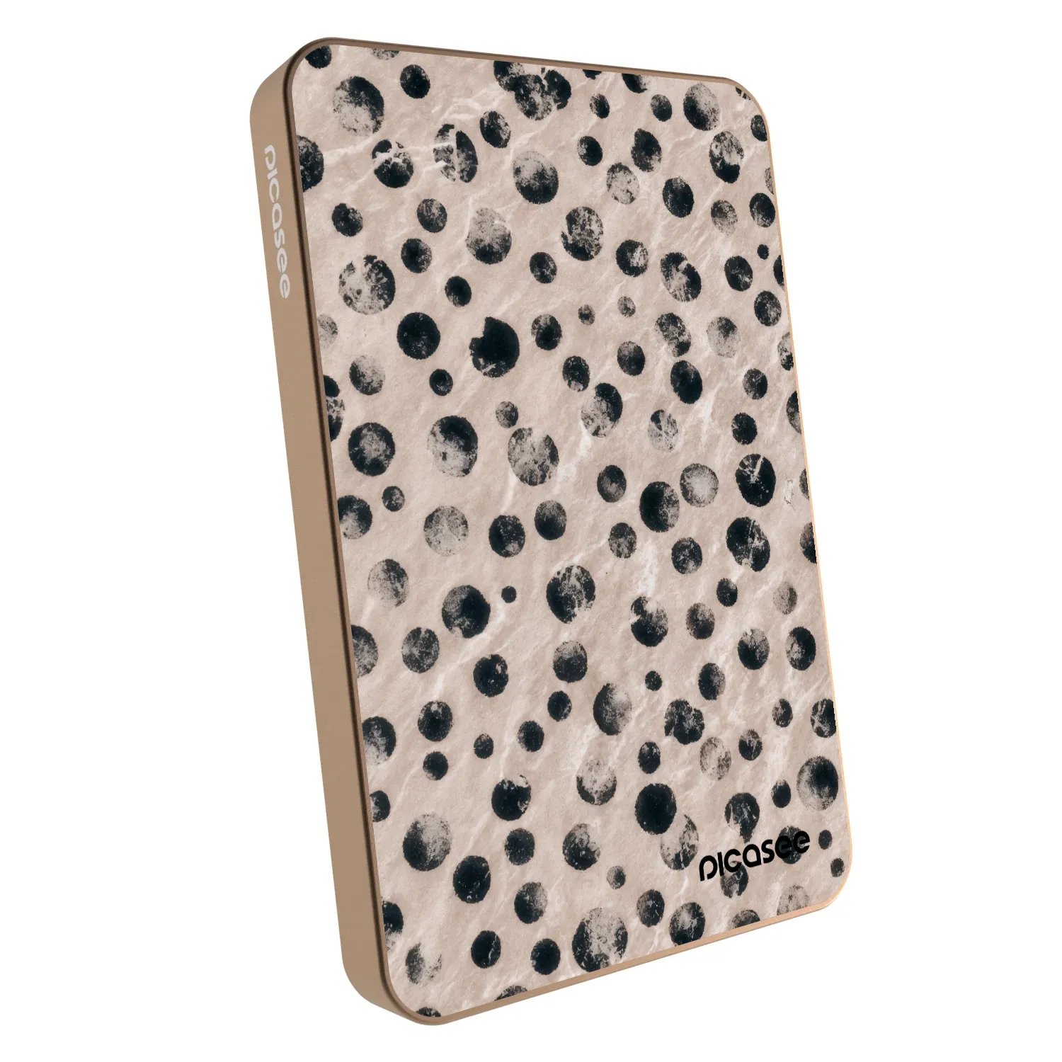 Picasee Prenosna baterija z MagSafe 5 000 mAh Zlati - Inked