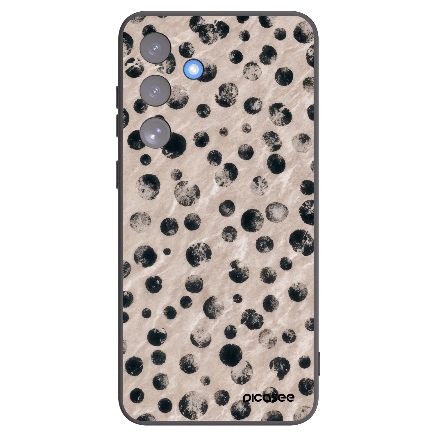 Picasee silikonski črni ovitek za Samsung Galaxy S25 FE 5G - Inked