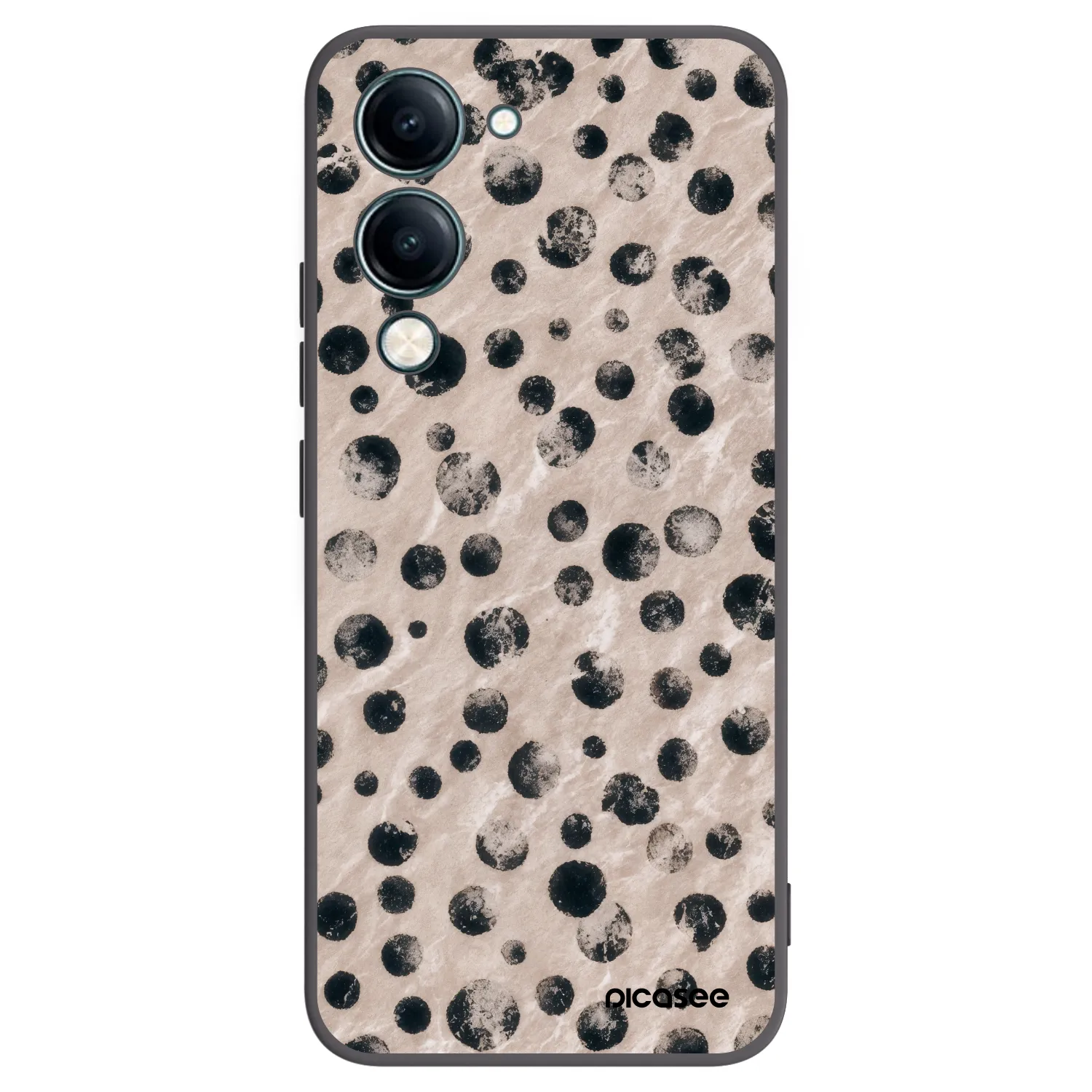 Picasee silikonski črni ovitek za Vivo Y29s 5G - Inked