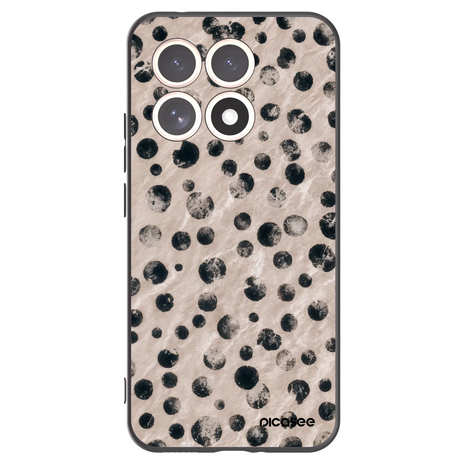 Picasee silikonski črni ovitek za Xiaomi 15T - Inked