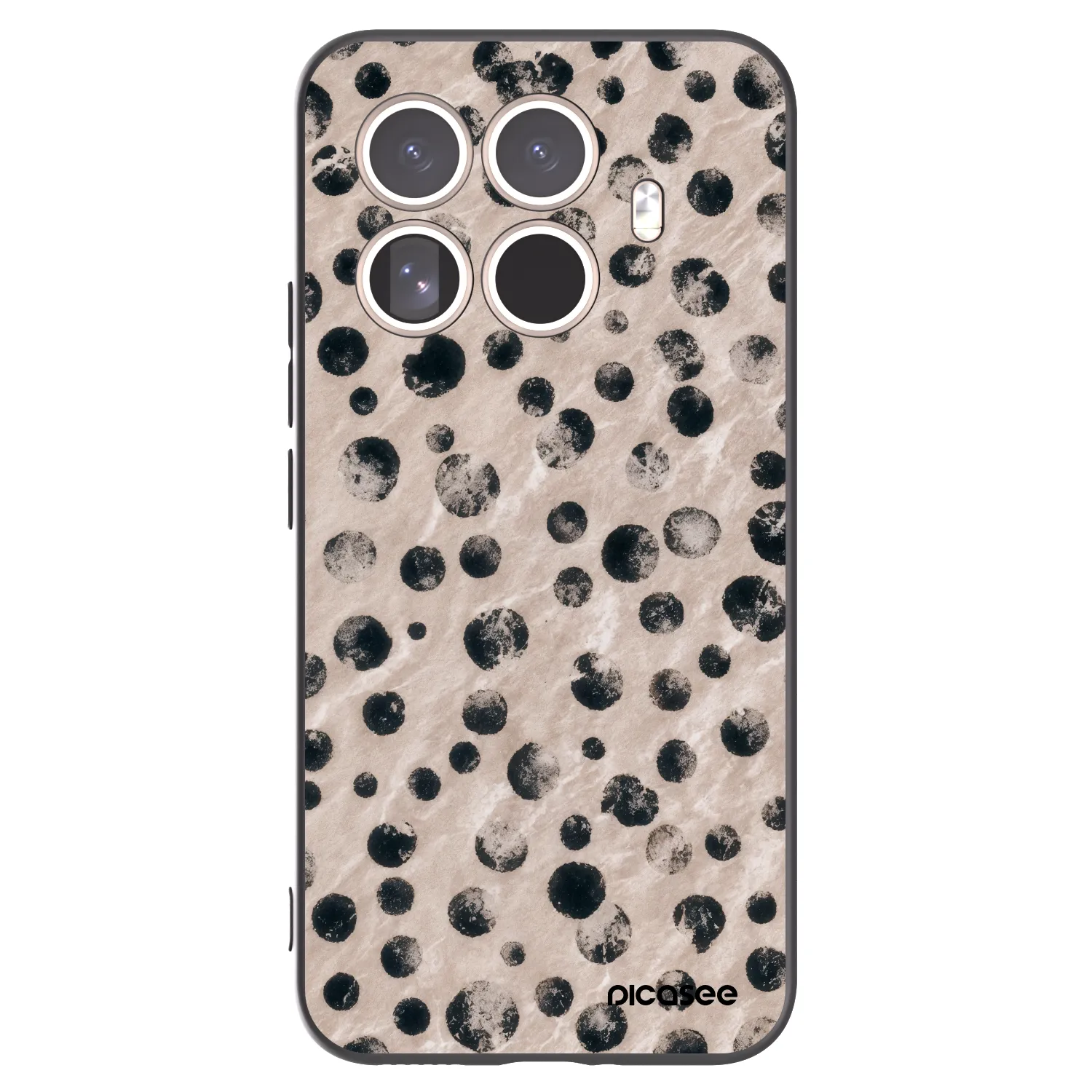 Picasee silikonski črni ovitek za Xiaomi 15T Pro - Inked