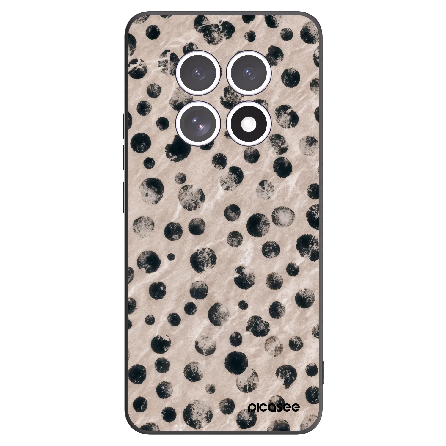 Picasee silikonski črni ovitek za Xiaomi Redmi Note 15 - Inked