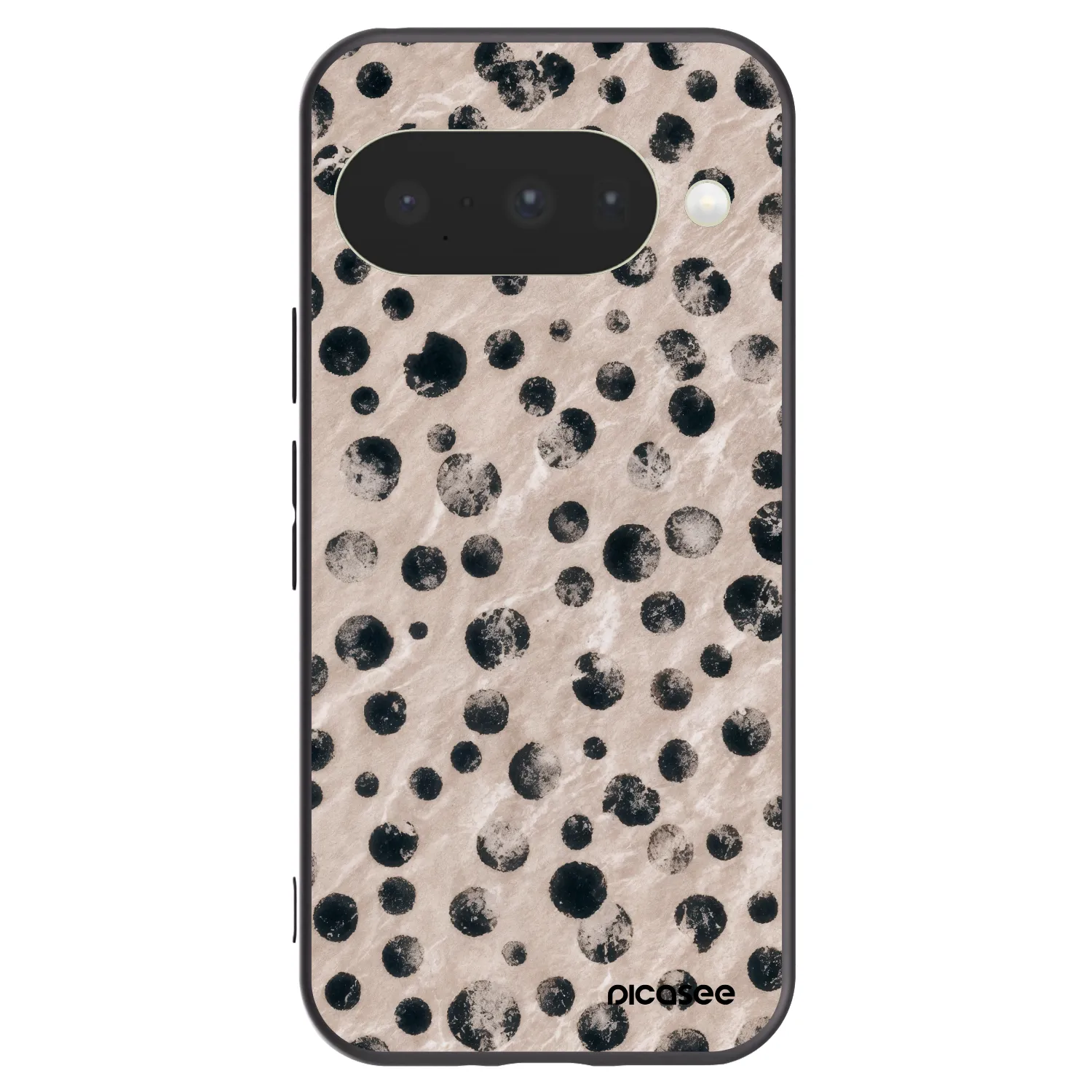 Picasee silikonski črni ovitek za Google Pixel 10 - Inked