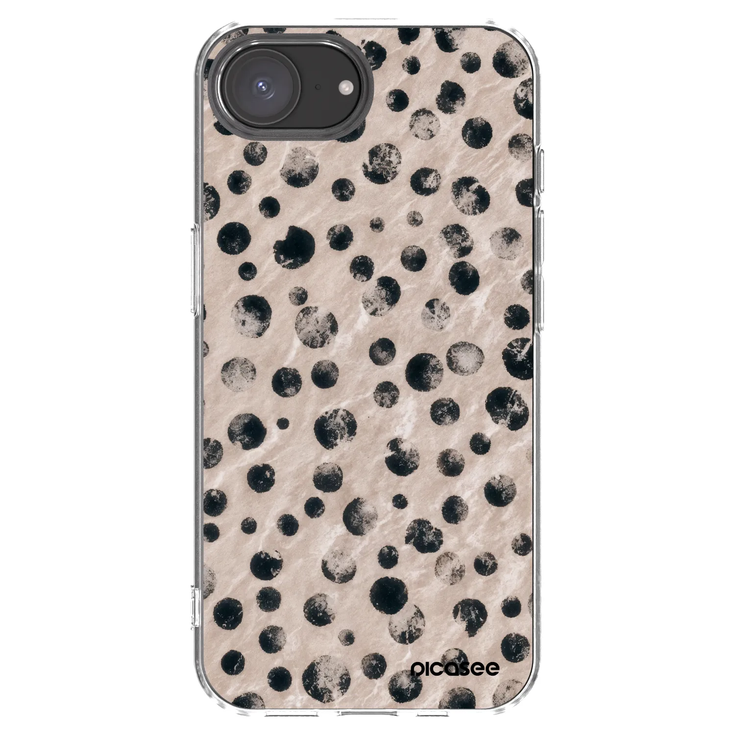 Picasee silikonski prozorni ovitek za Apple iPhone 17e - Inked