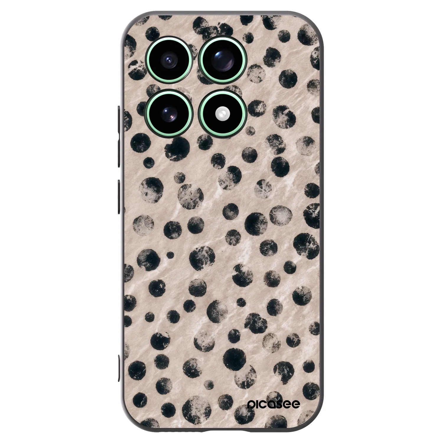 Picasee silikonski črni ovitek za Xiaomi 17 - Inked