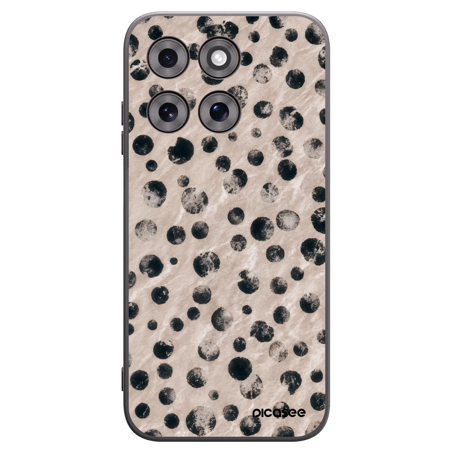 Picasee silikonski črni ovitek za Motorola Moto G77 - Inked