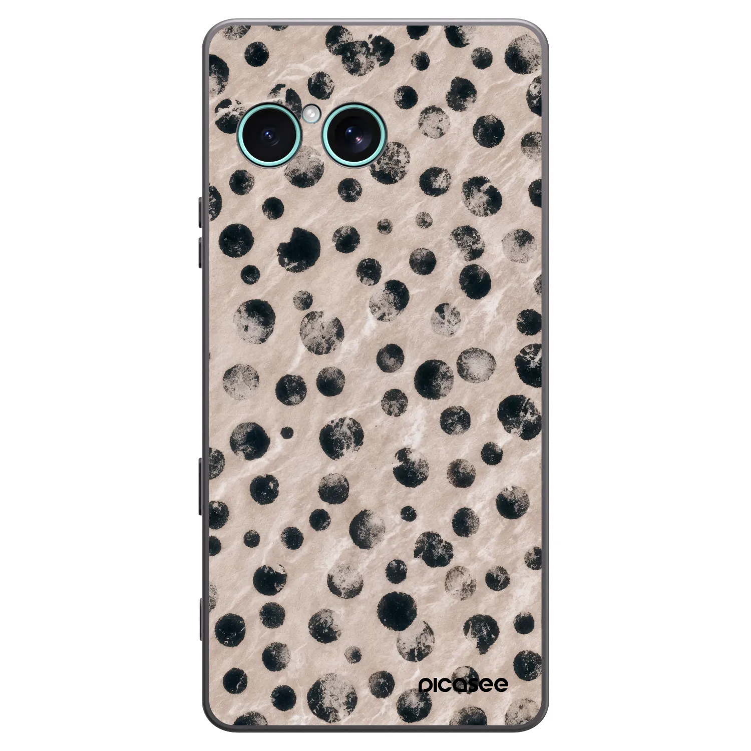Picasee silikonski črni ovitek za Sony Xperia 10 VII - Inked