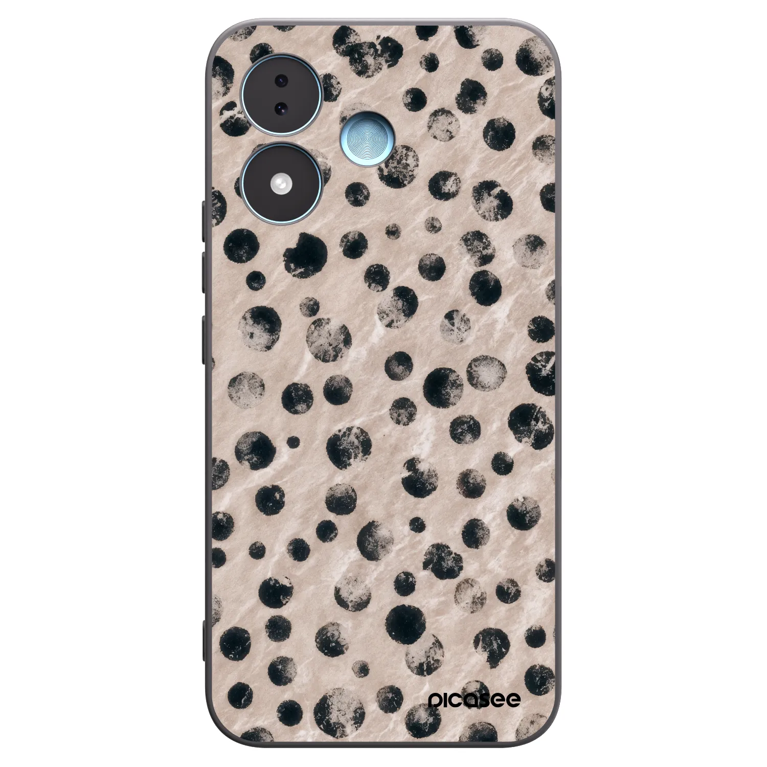 Picasee silikonski črni ovitek za Xiaomi Redmi Note 17 5G - Inked