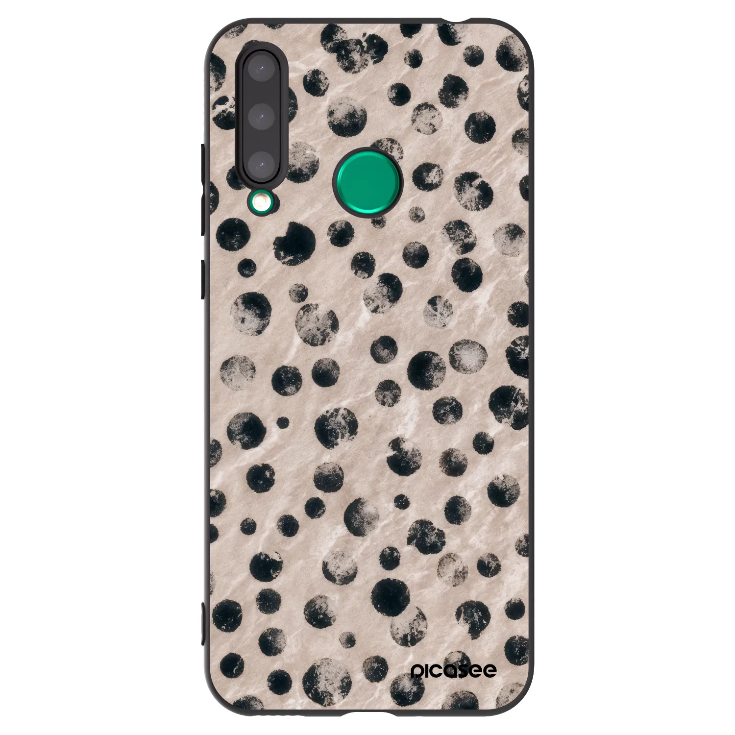 Picasee silikonski črni ovitek za Honor 20 Lite - Inked