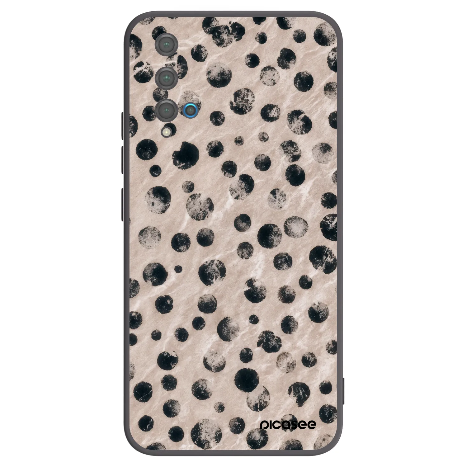 Picasee silikonski črni ovitek za Huawei Nova 5T - Inked