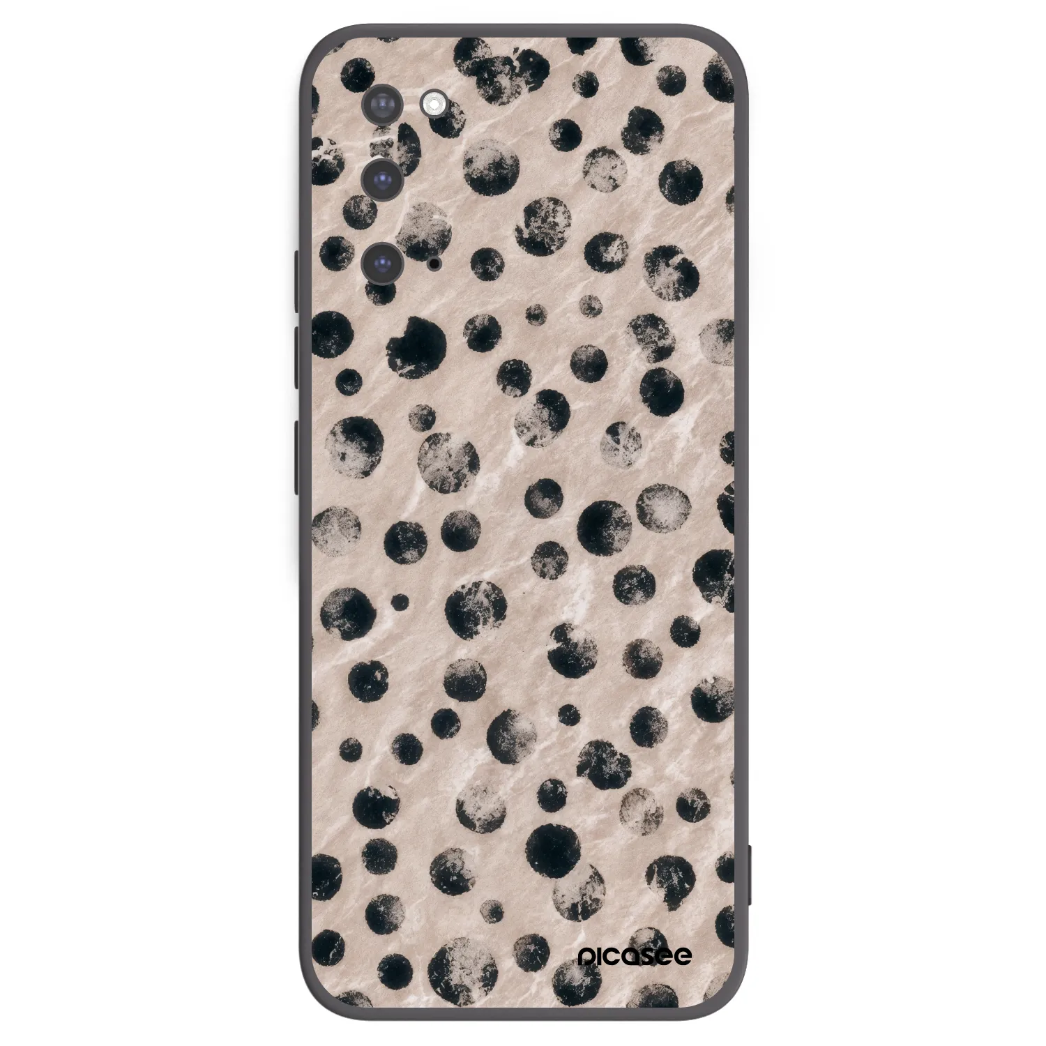 Picasee silikonski črni ovitek za Samsung Galaxy S20 G980F - Inked