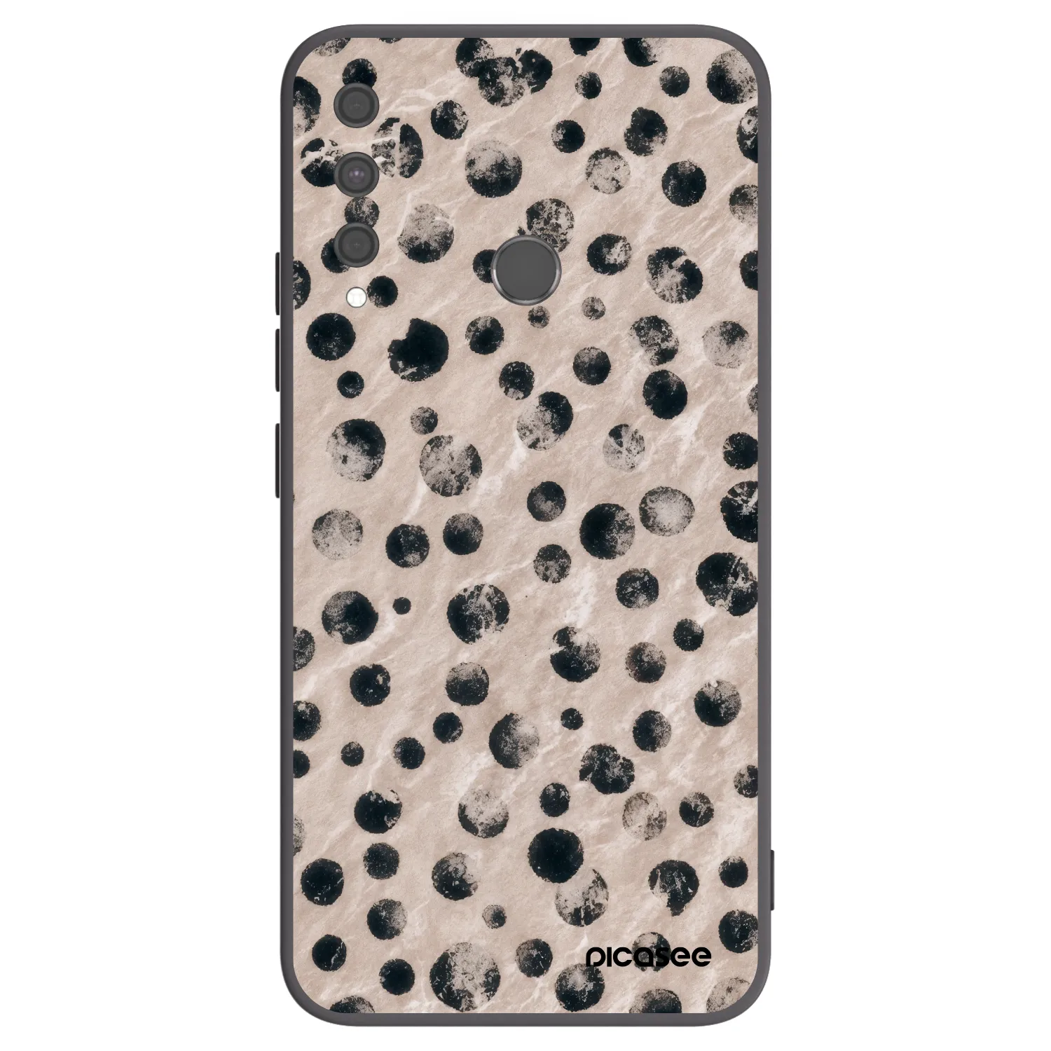 Picasee silikonski črni ovitek za Huawei P40 Lite E - Inked