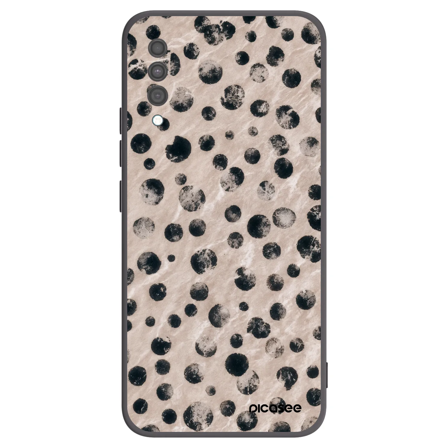 Picasee silikonski črni ovitek za Samsung Galaxy A30s A307F - Inked