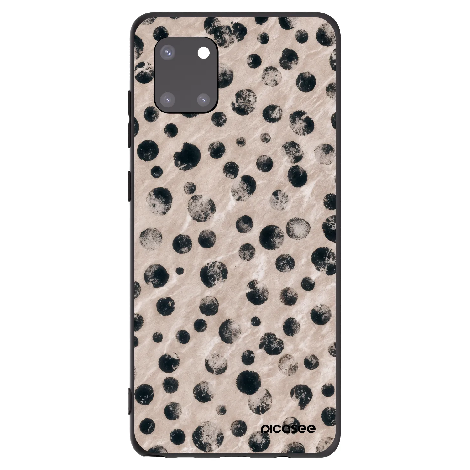 Picasee silikonski črni ovitek za Samsung Galaxy Note 10 Lite N770F - Inked