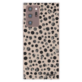 Picasee silikonski prozorni ovitek za Samsung Galaxy Note 20 Ultra - Dots