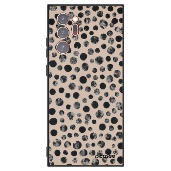 Picasee silikonski črni ovitek za Samsung Galaxy Note 20 Ultra - Dots