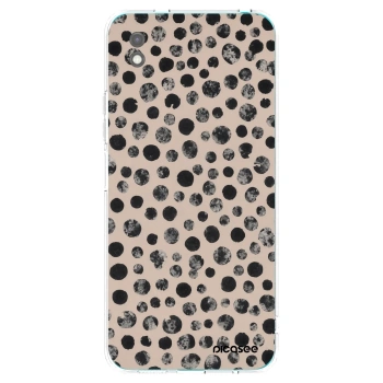 Picasee silikonski črni ovitek za Xiaomi Redmi 9A - Dots