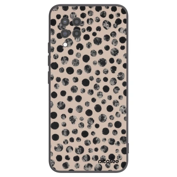 Picasee silikonski črni ovitek za Samsung Galaxy A42 A426B - Dots