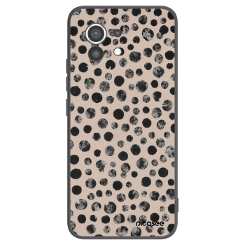 Picasee silikonski črni ovitek za Xiaomi Mi 11 - Dots