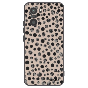 Picasee silikonski črni ovitek za Xiaomi Poco F3 - Dots