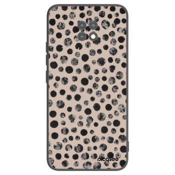 Picasee silikonski črni ovitek za Xiaomi Redmi Note 9T - Dots