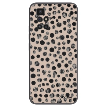 Picasee silikonski črni ovitek za Xiaomi Redmi 10 - Dots