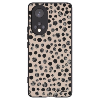Picasee silikonski črni ovitek za Huawei Nova 9 - Dots
