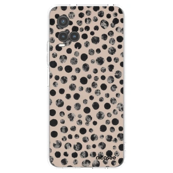 Picasee silikonski prozorni ovitek za Vivo Y33s - Dots