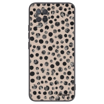 Picasee silikonski črni ovitek za Realme 8 5G - Dots