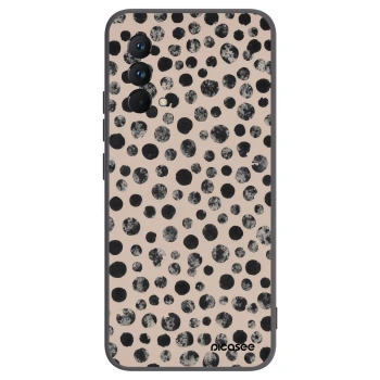 Picasee silikonski črni ovitek za Realme GT Master Edition 5G - Dots