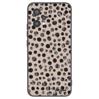 Picasee silikonski črni ovitek za Realme 9 Pro 5G - Dots