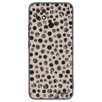 Picasee silikonski črni ovitek za Xiaomi Redmi 10C - Dots