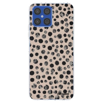Picasee silikonski prozorni ovitek za Honor X8 4G - Dots