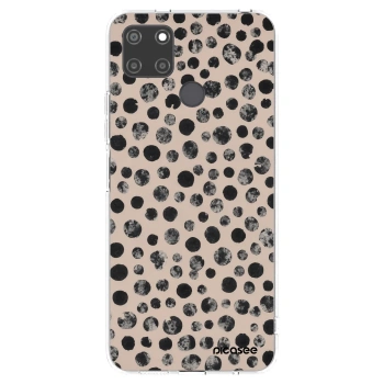 Picasee silikonski prozorni ovitek za Realme C21Y - Dots