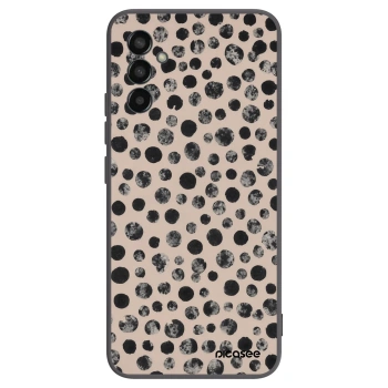 Picasee silikonski črni ovitek za Samsung Galaxy M13 M135F - Dots