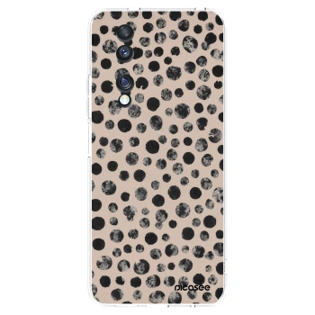 Picasee silikonski prozorni ovitek za Honor 70 - Dots