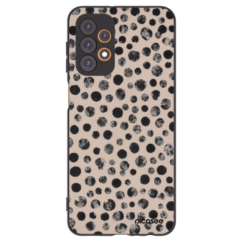 Picasee silikonski črni ovitek za Samsung Galaxy A23 A236B 5G - Dots
