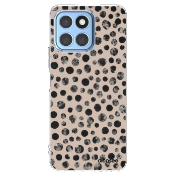 Picasee silikonski prozorni ovitek za Honor X8 5G - Dots