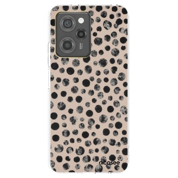 Picasee silikonski črni ovitek za Xiaomi Poco X5 Pro - Dots