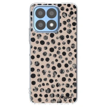 Picasee silikonski prozorni ovitek za Honor X8a - Dots