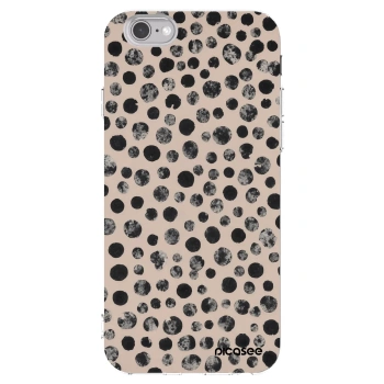 Picasee silikonski prozorni ovitek za Apple iPhone 6/6S - Dots