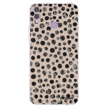 Picasee silikonski prozorni ovitek za Honor 8X - Dots