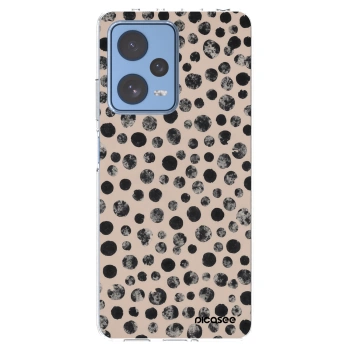 Picasee silikonski prozorni ovitek za Xiaomi Redmi Note 12 Pro 5G - Dots