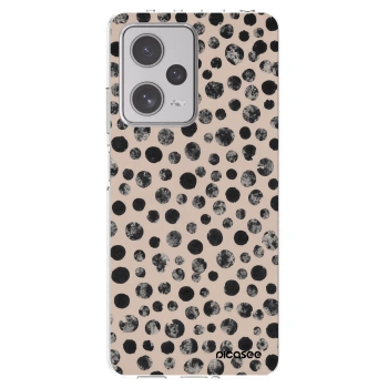 Picasee silikonski prozorni ovitek za Xiaomi Redmi Note 12 Pro+ 5G - Dots