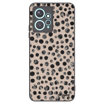 Picasee silikonski črni ovitek za Xiaomi Redmi Note 12 4G - Dots